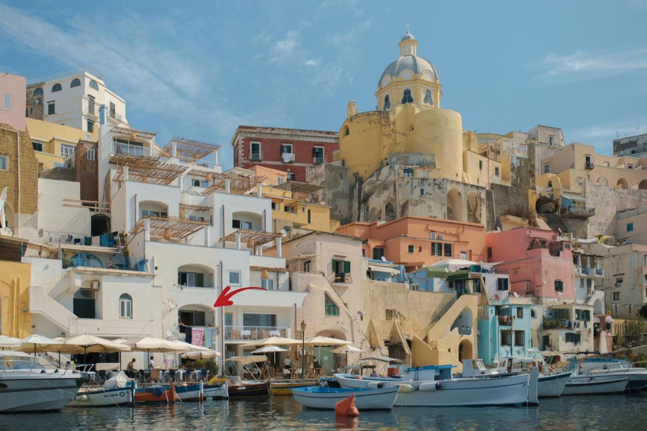 Casa Cinzia In Marina Di Corricella Villa Procida Eksteriør bilde